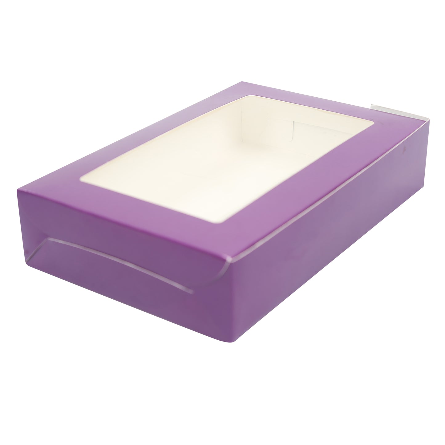 6 Brownie Box - PURPLE