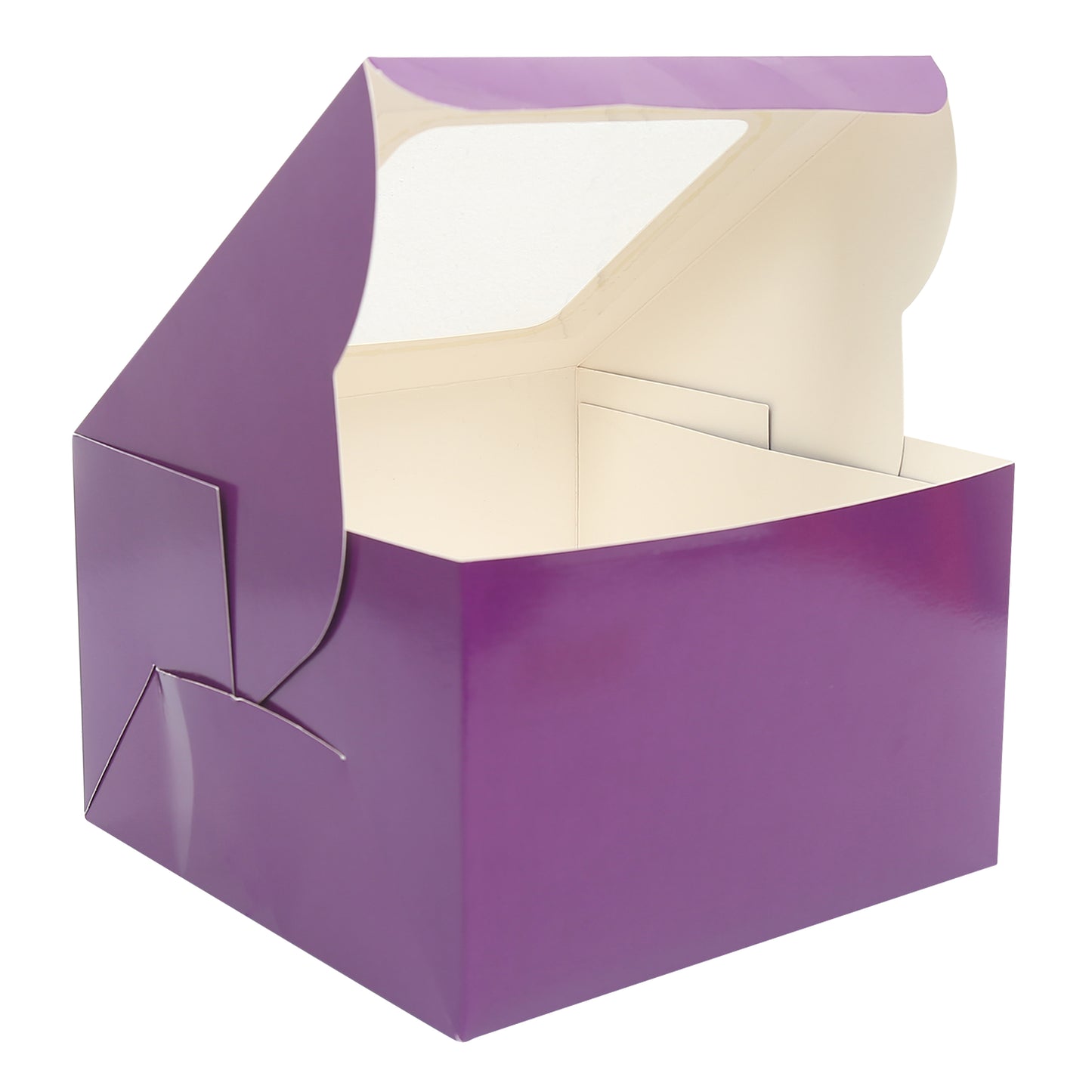 4 CupCake Box - PURPLE