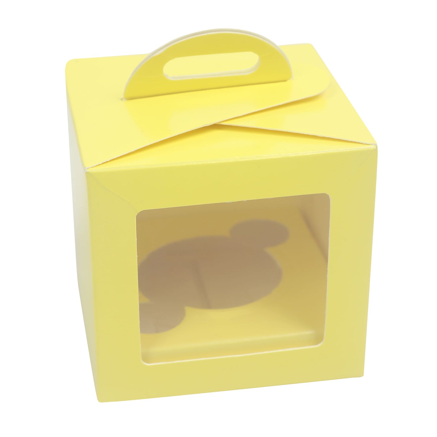 1 CupCake Box - YELLOW