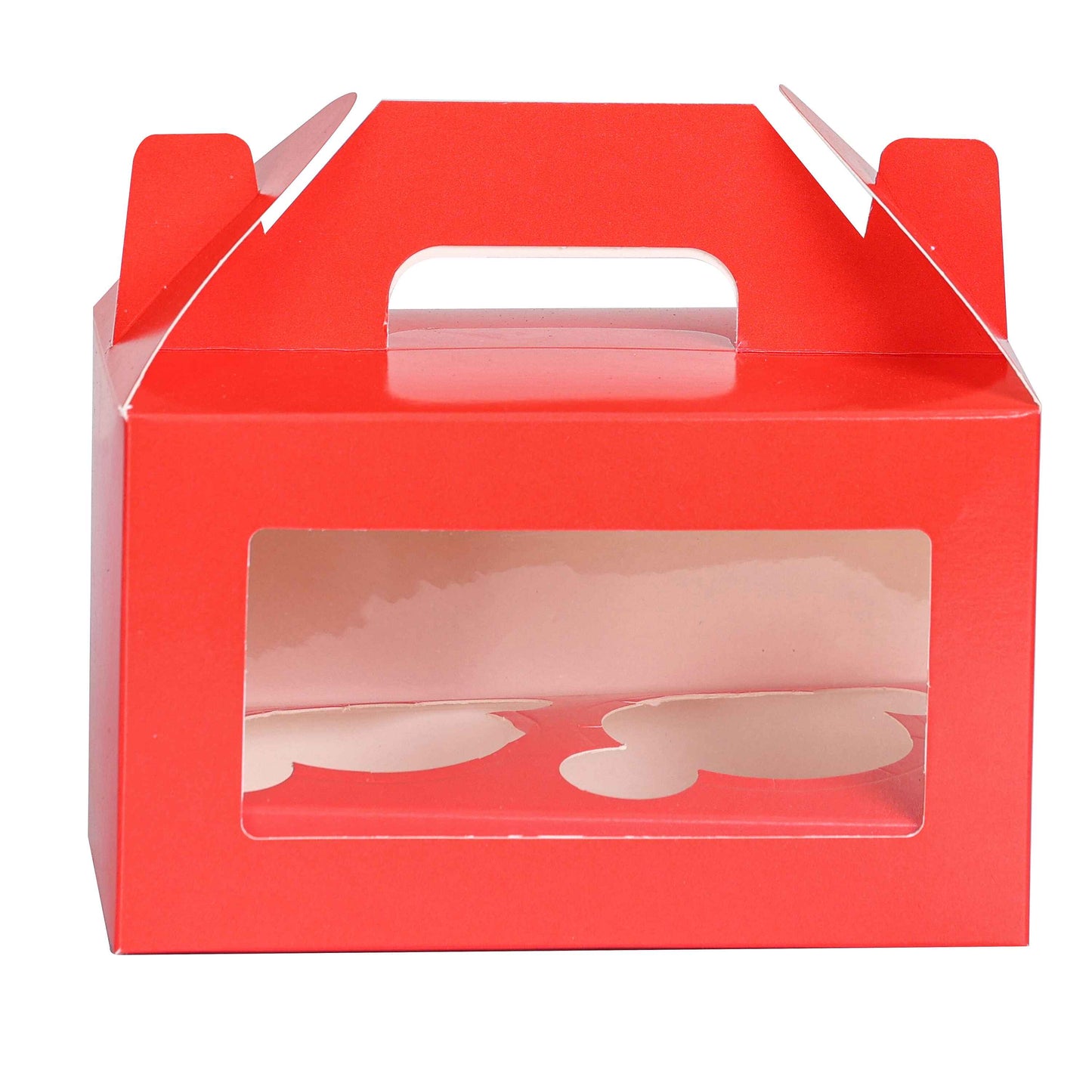 2 CupCake Box - RED