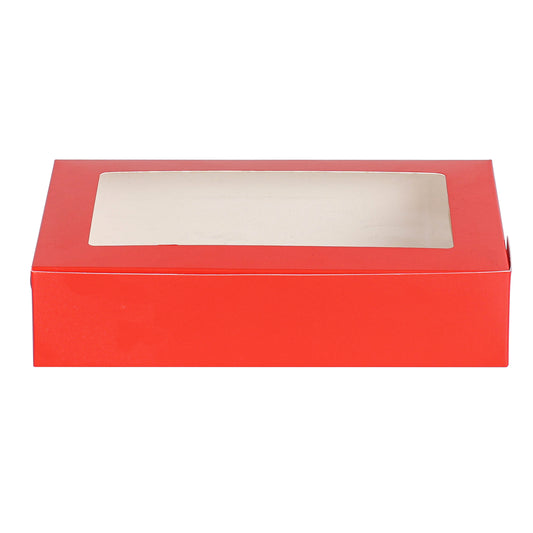 6 Brownie Box - RED