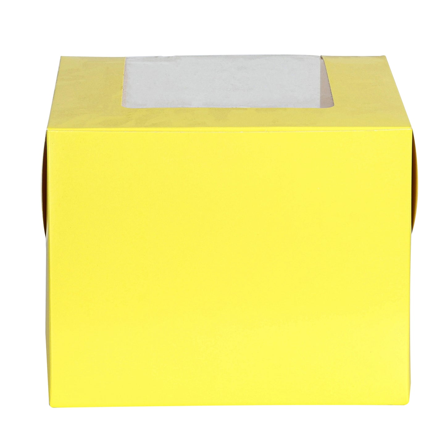 Tall Cake Box 10x10x8 inches- YELLOW