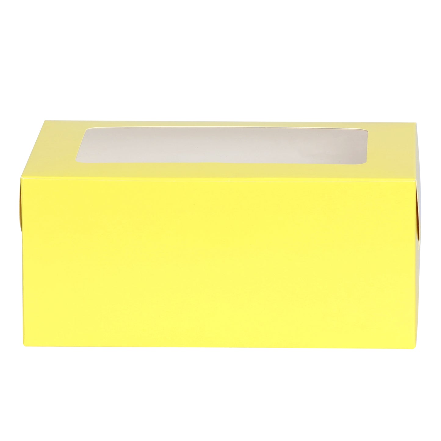 6 CupCake Box - YELLOW