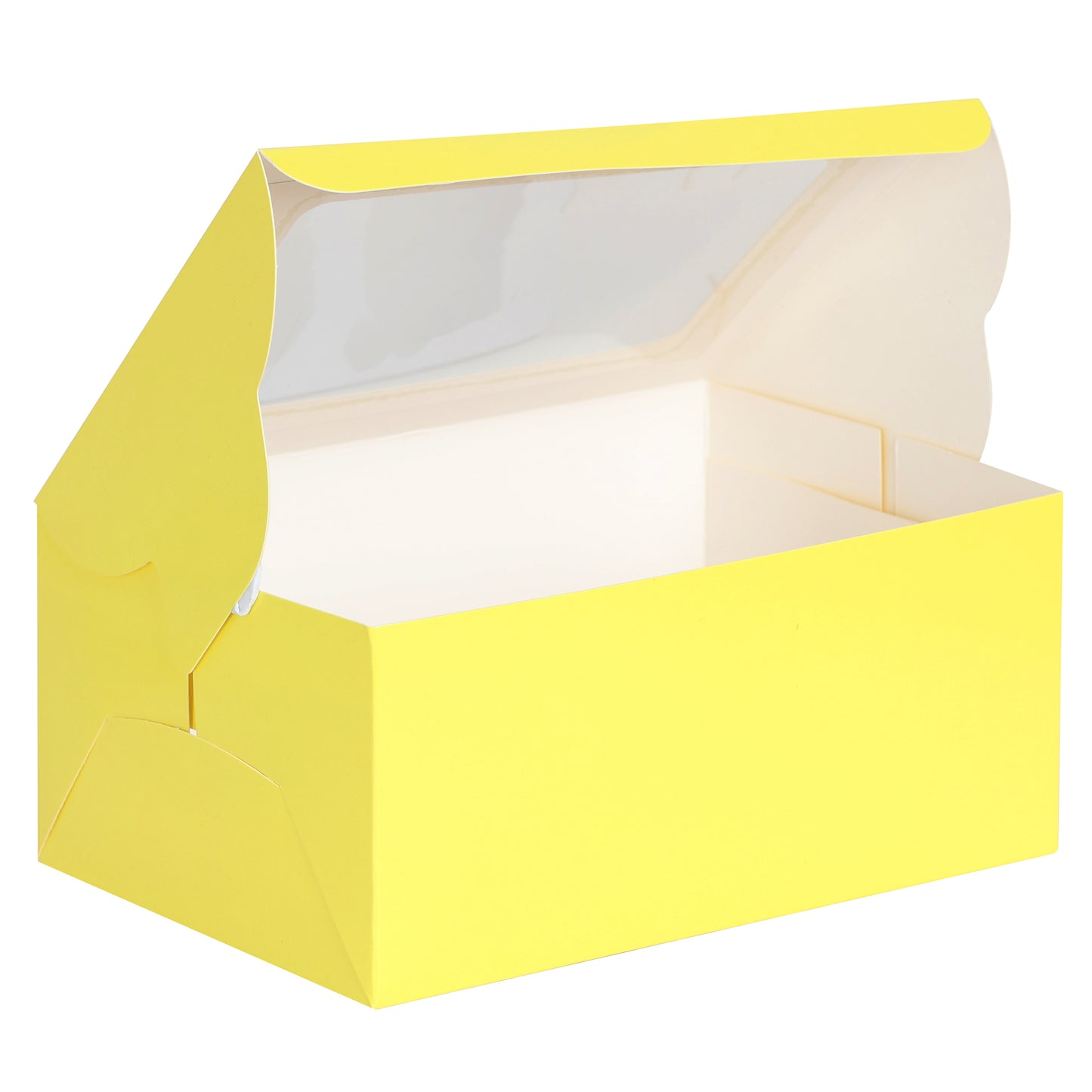 6 CupCake Box - YELLOW