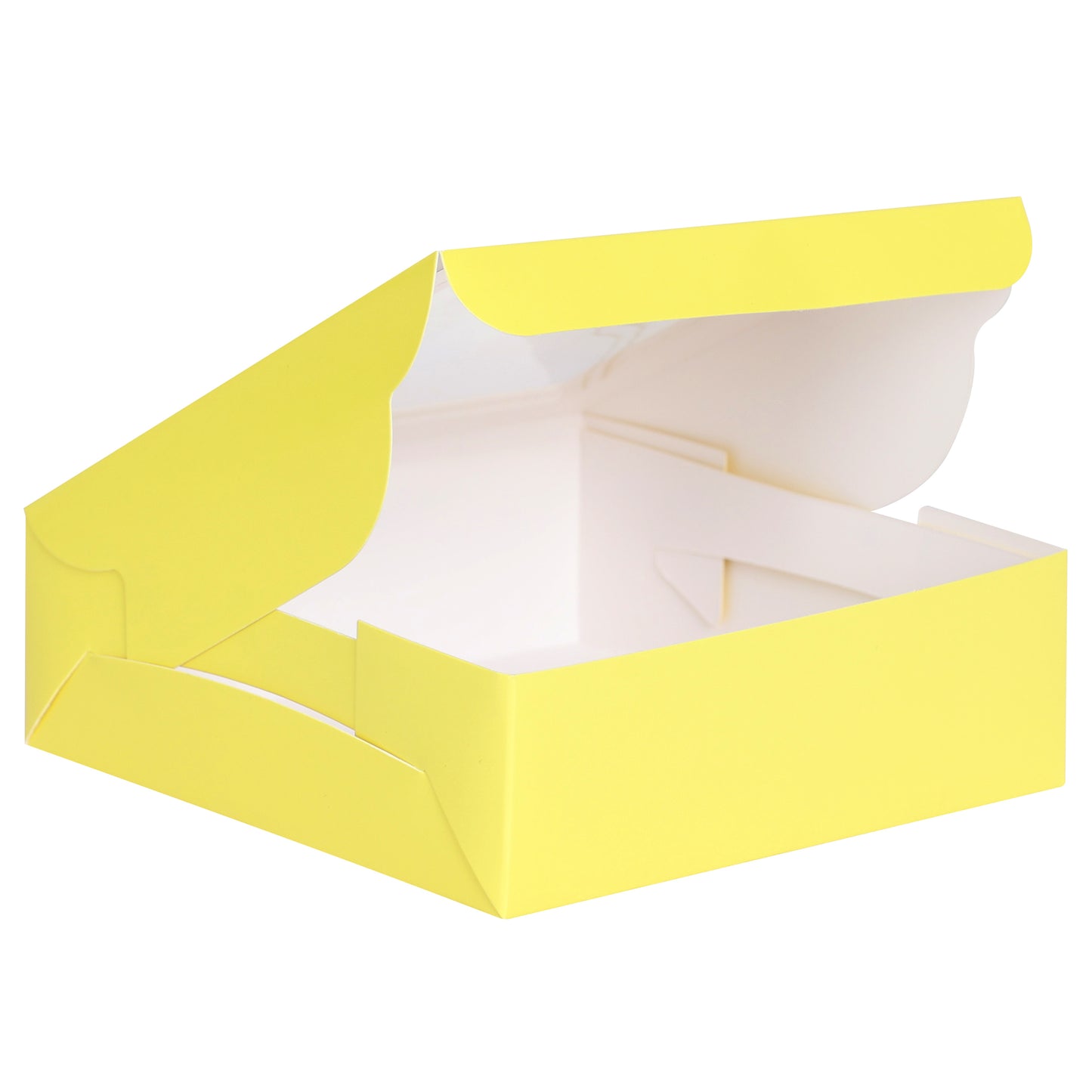 4 Brownie Box - YELLOW