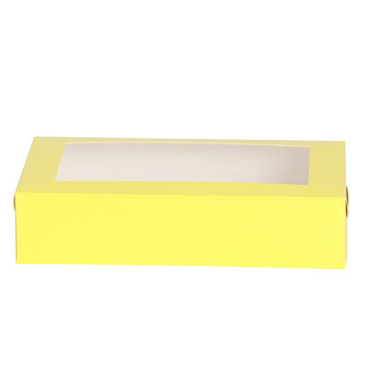 6 Brownie Box - YELLOW