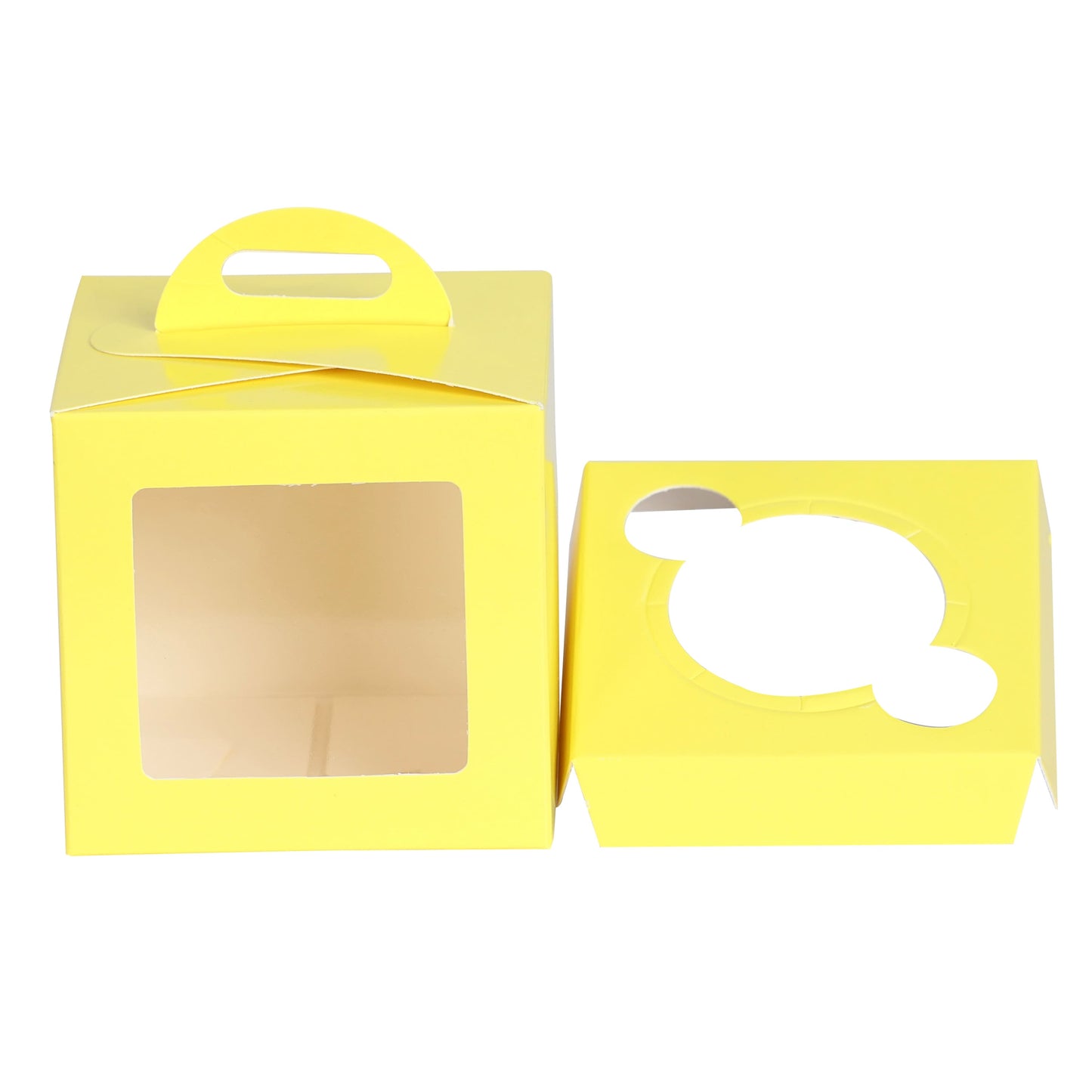 1 CupCake Box - YELLOW