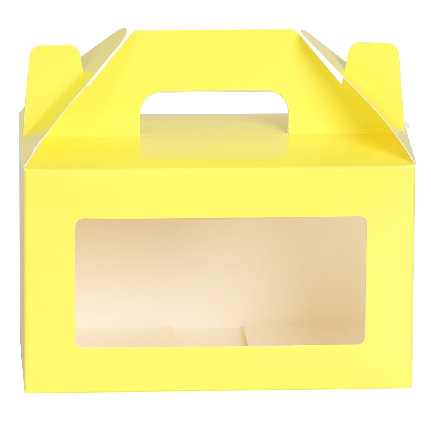 2 CupCake Box - YELLOW