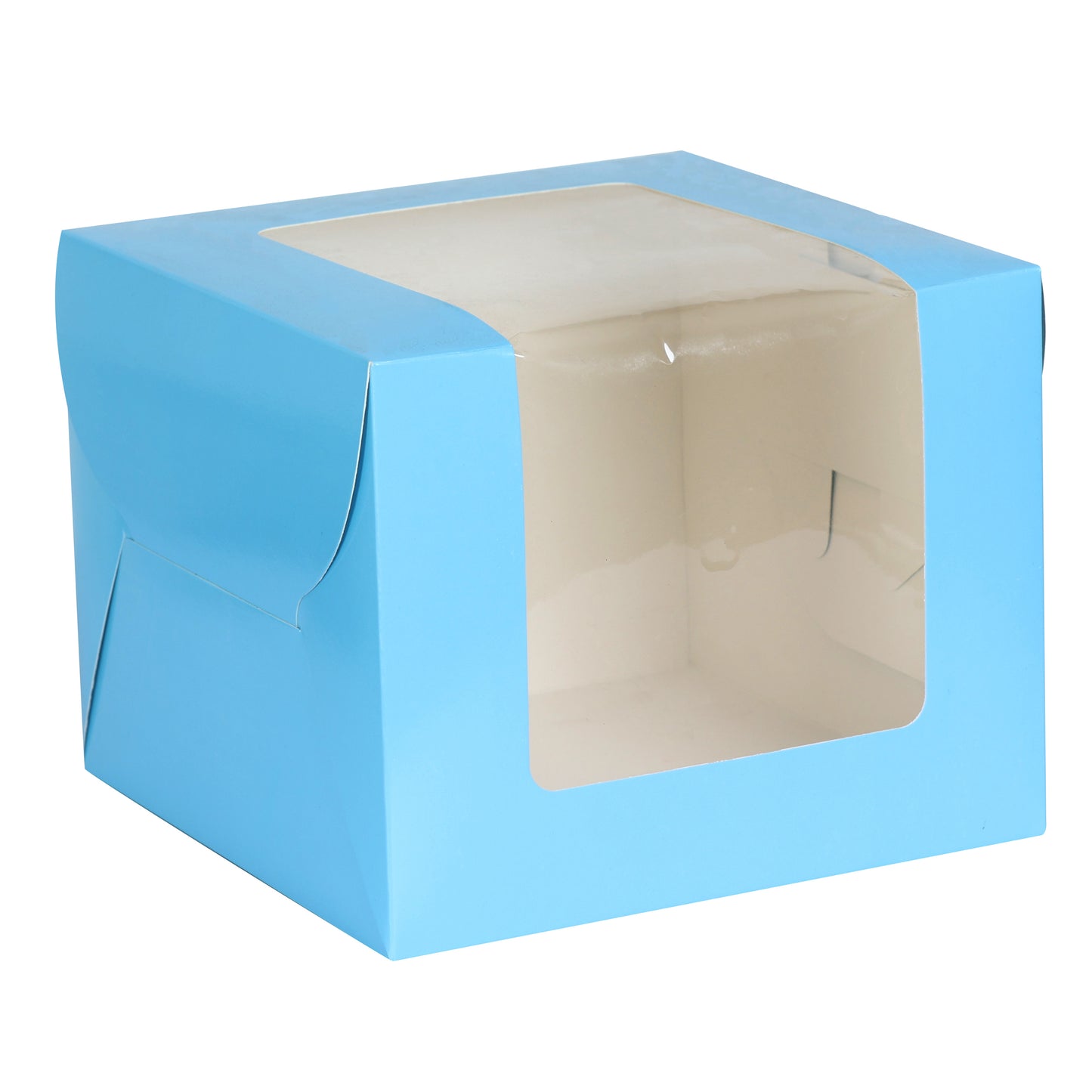 Tall Cake Box 10x10x8 inches- Blue