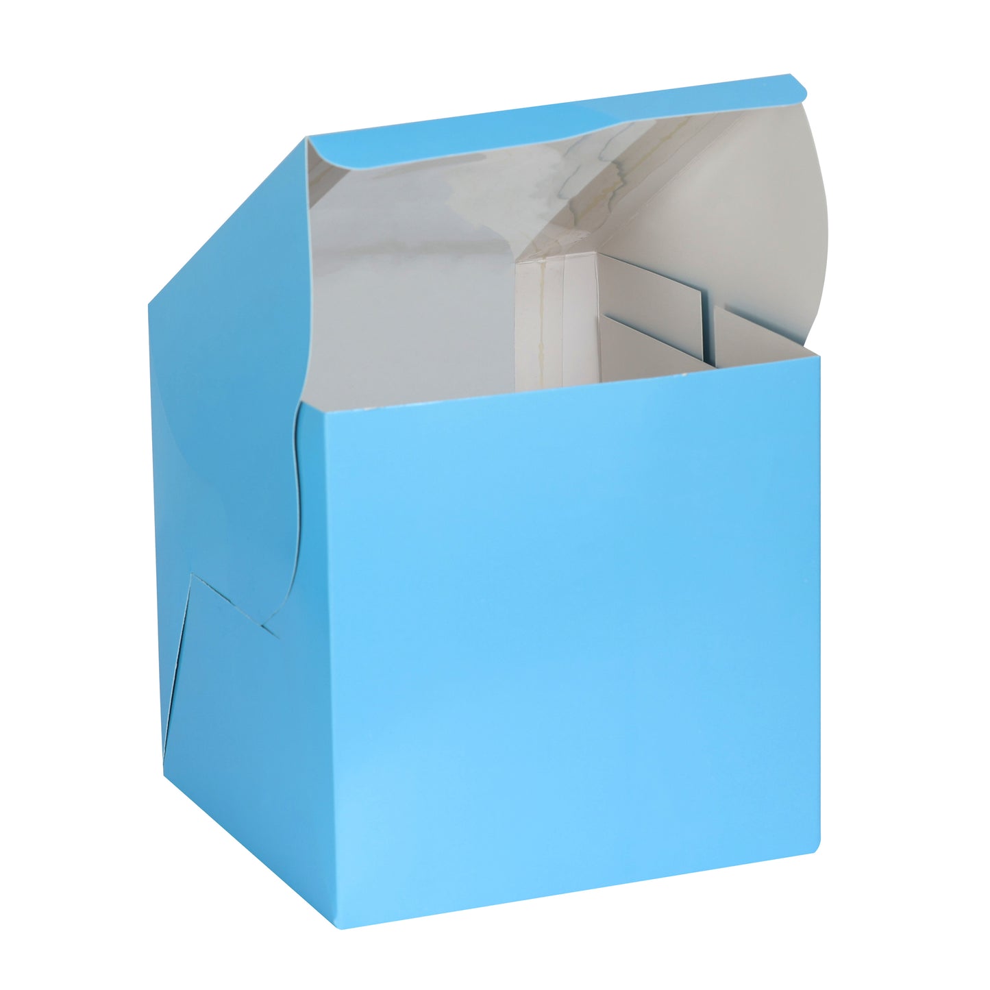 Tall Cake Box 8x8x8 inches- BLUE