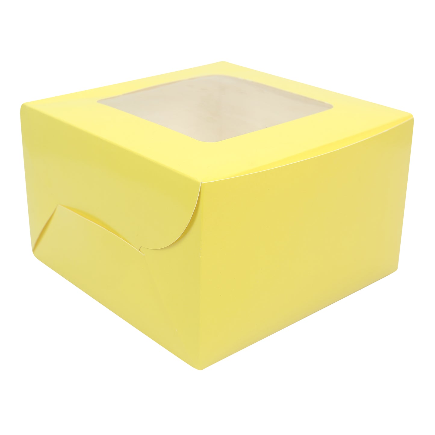 1/2 KG Cake Box - YELLOW