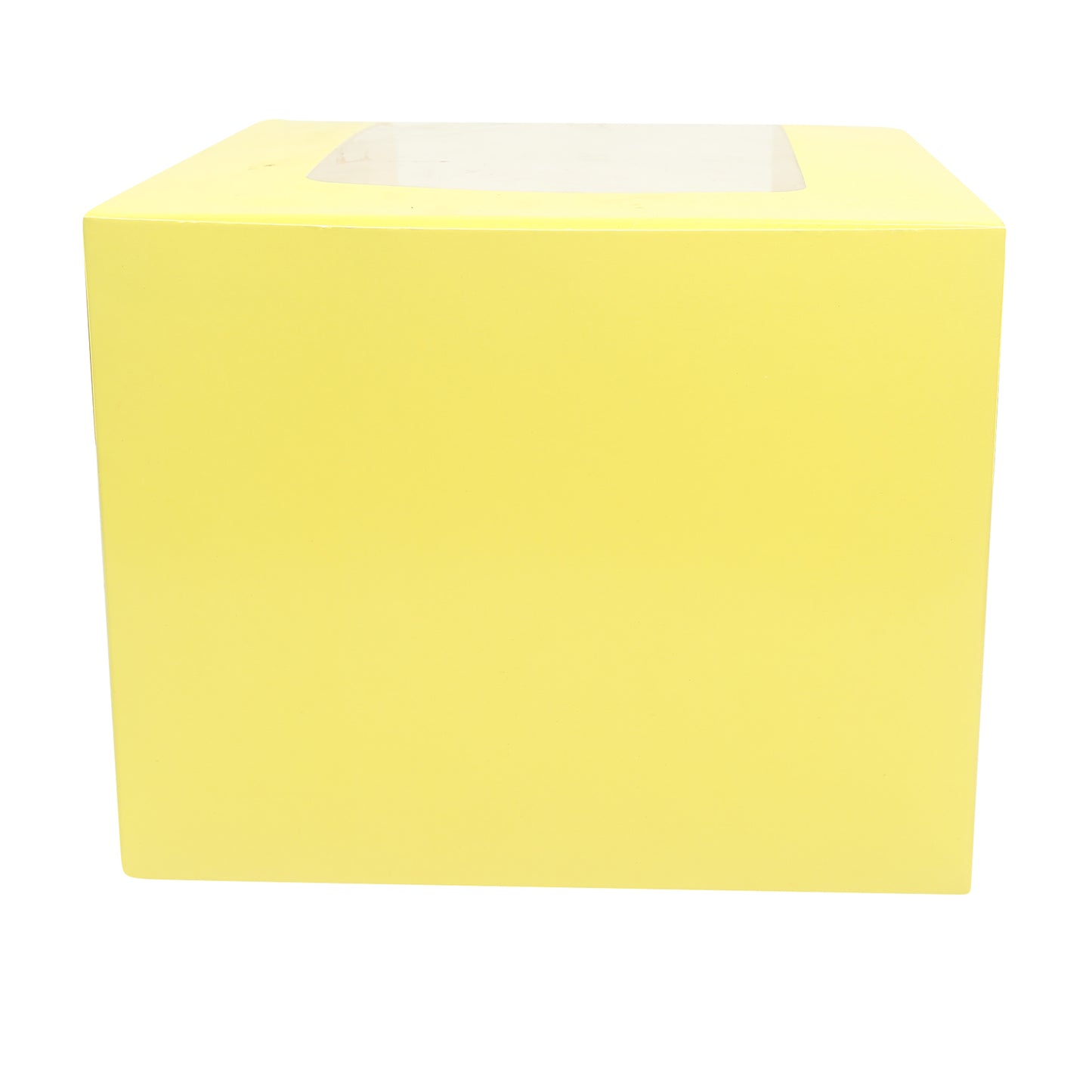 Tall Cake Box 10x10x8 inches- YELLOW
