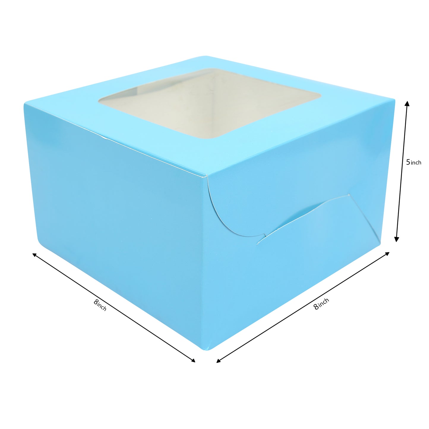 1/2 KG Cake Box - BLUE