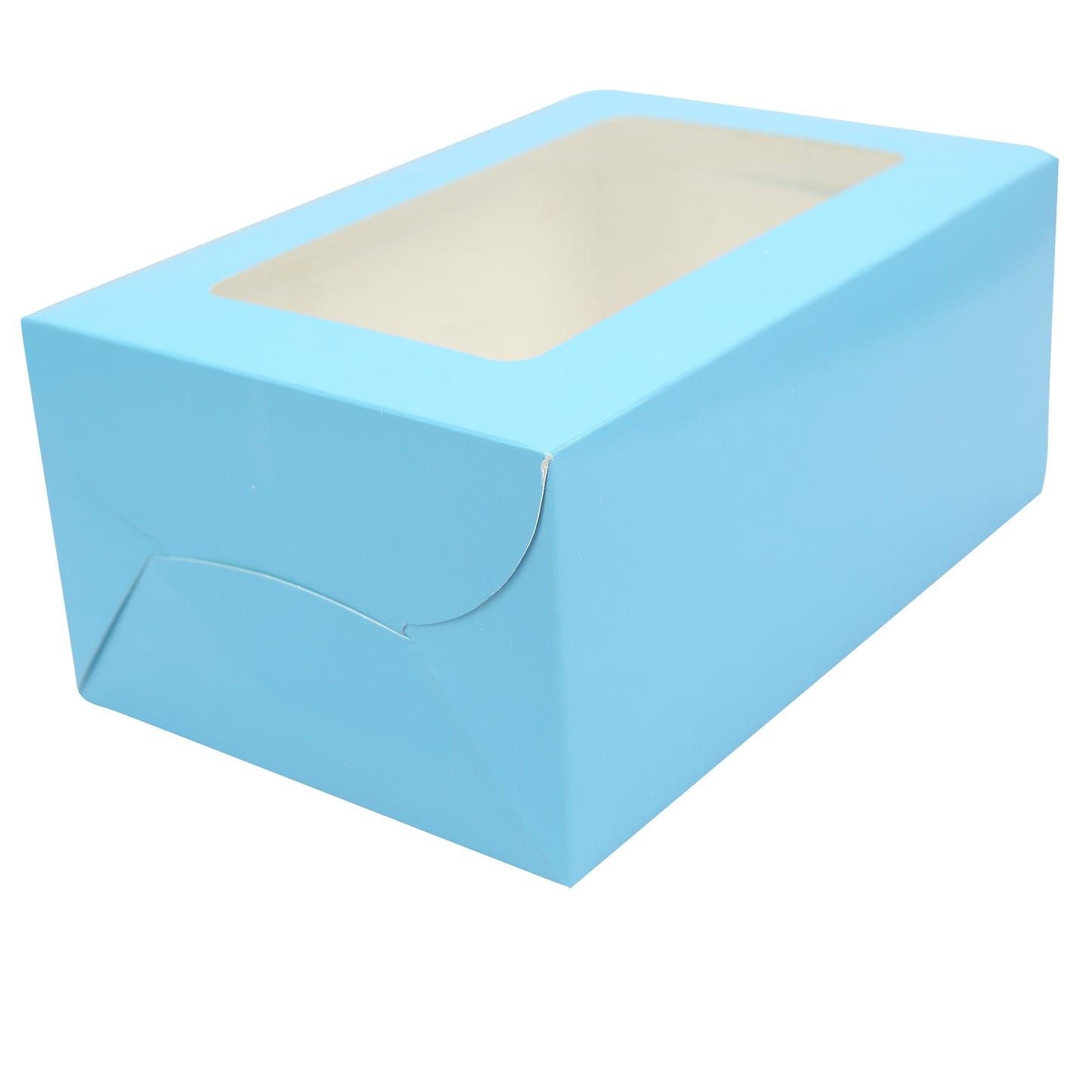 6 CupCake Box - BLUE
