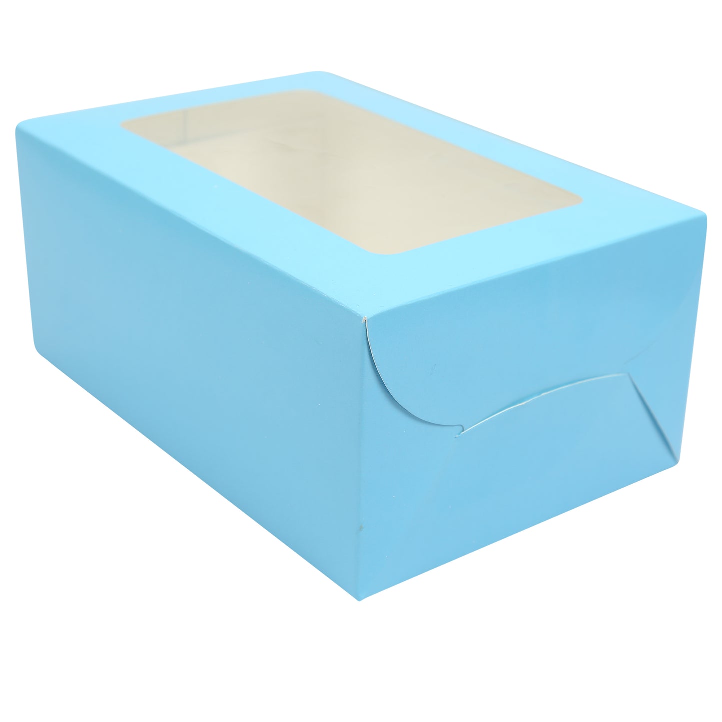 6 CupCake Box - BLUE