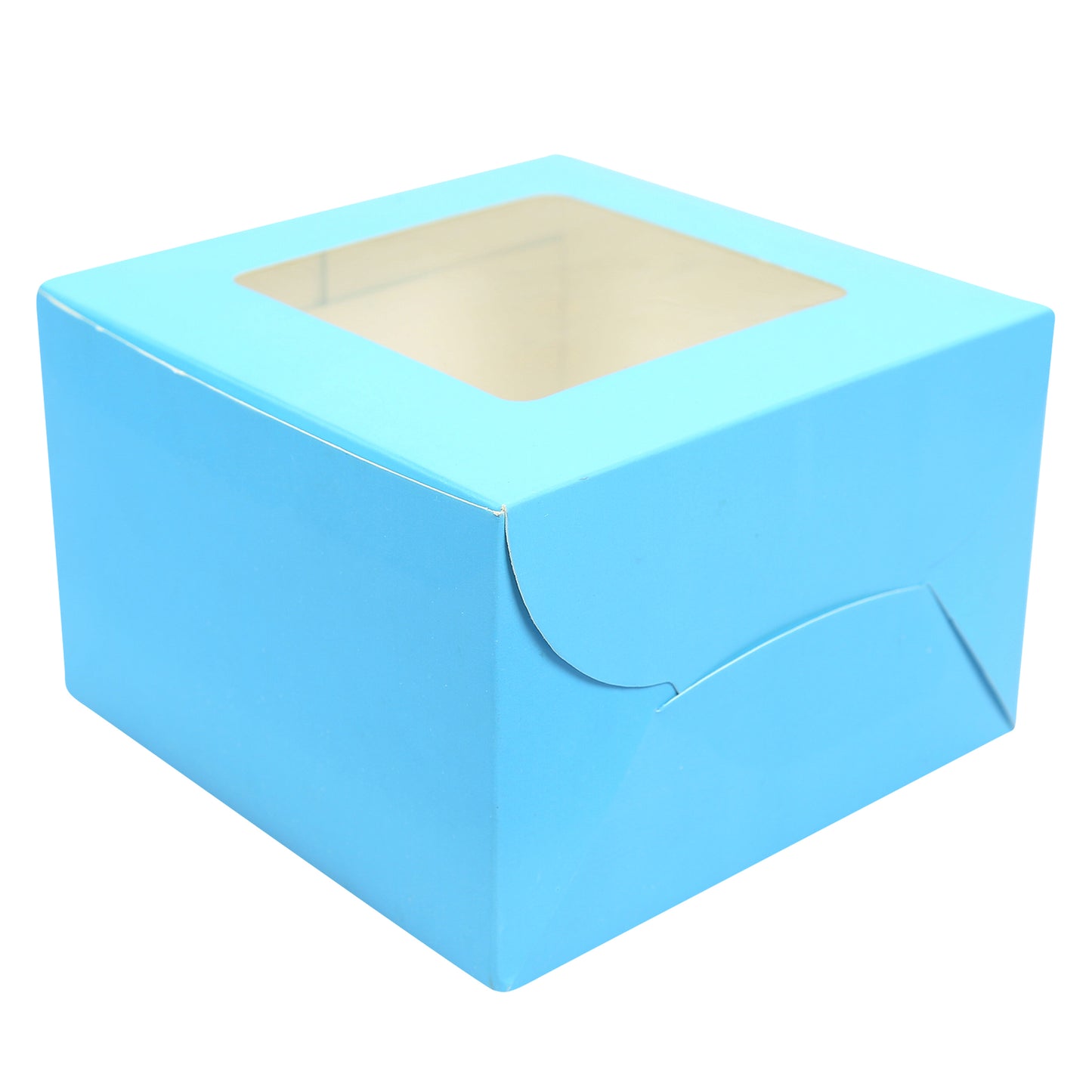 4 CupCake Box - BLUE