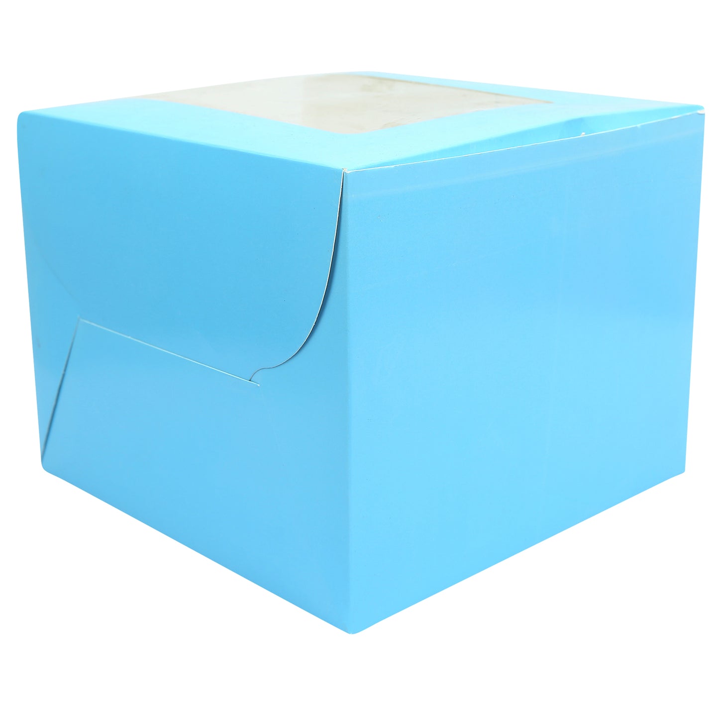 Tall Cake Box 10x10x8 inches- Blue