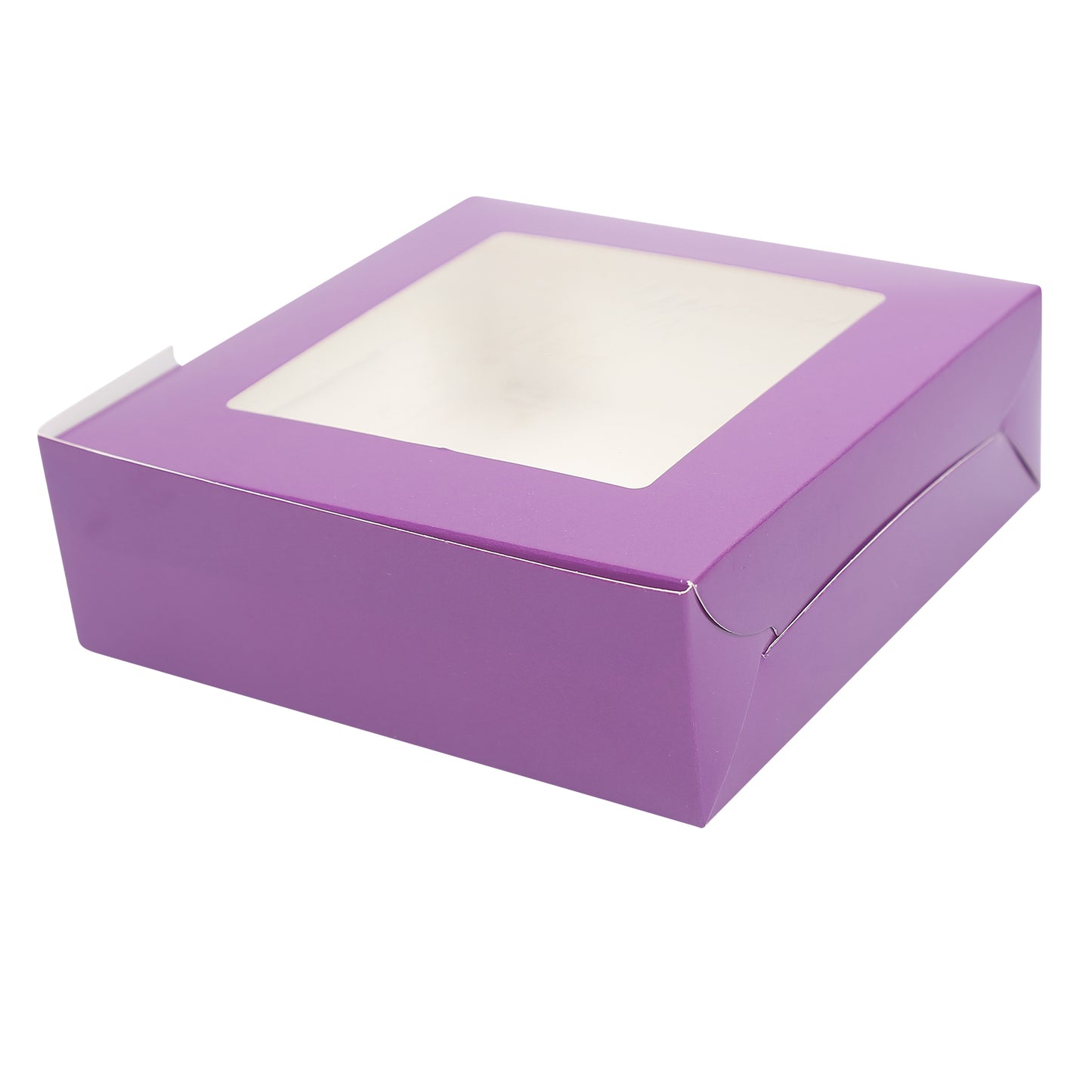4 Brownie Box - PURPLE