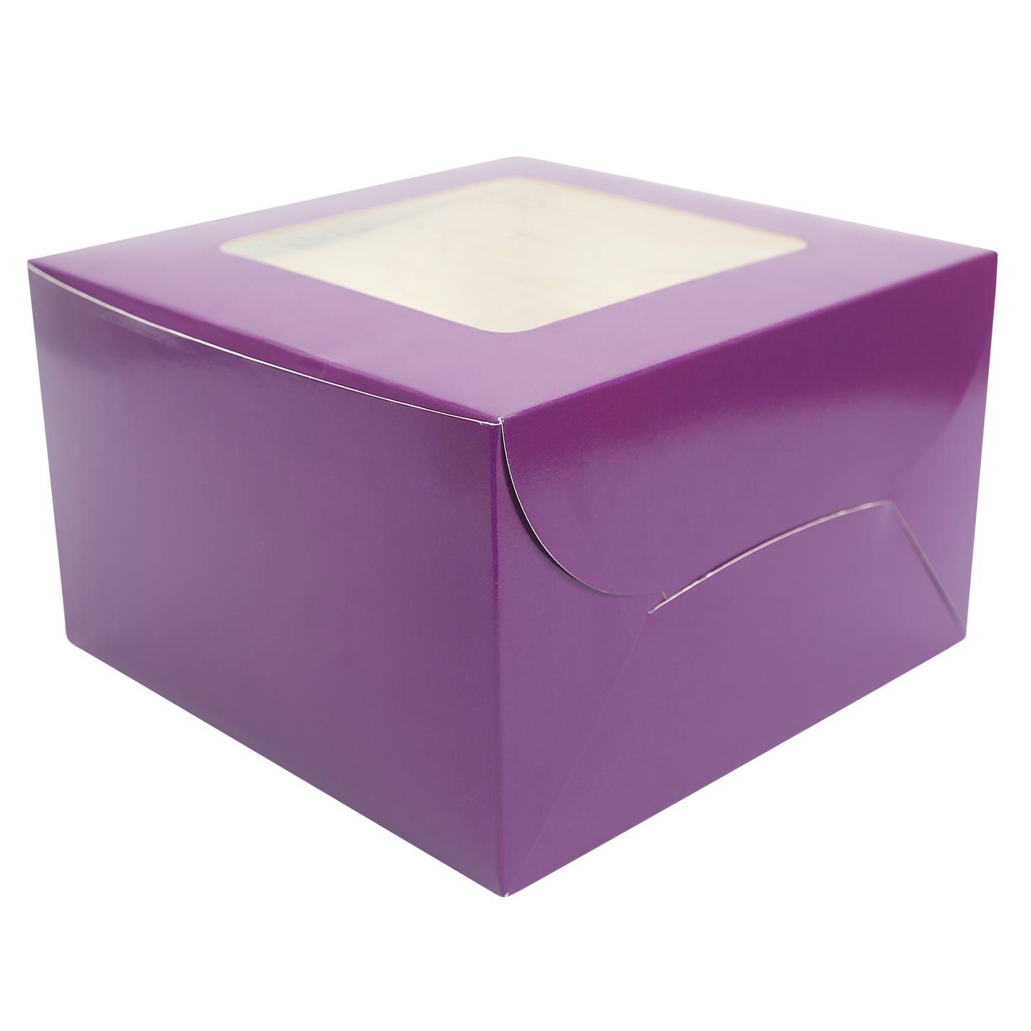 4 CupCake Box - PURPLE