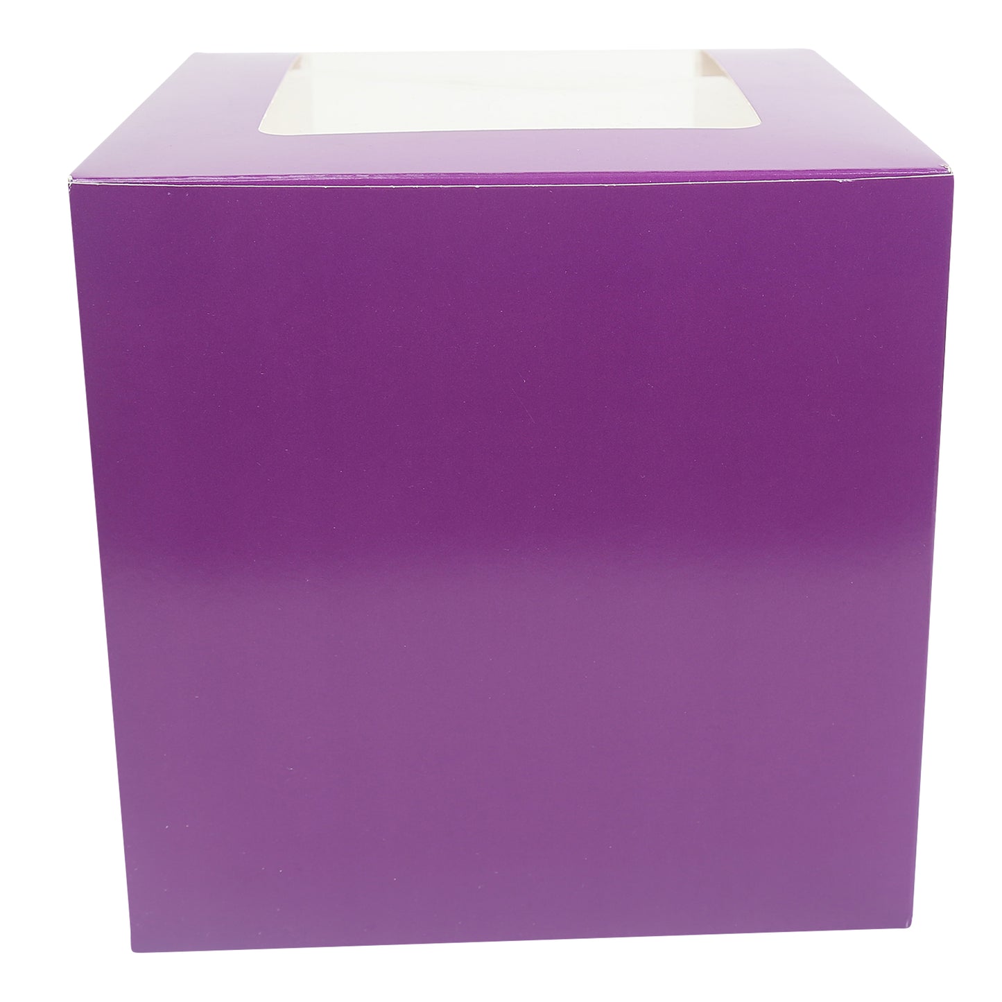 Tall Cake Box 8x8x8 inches- PURPLE