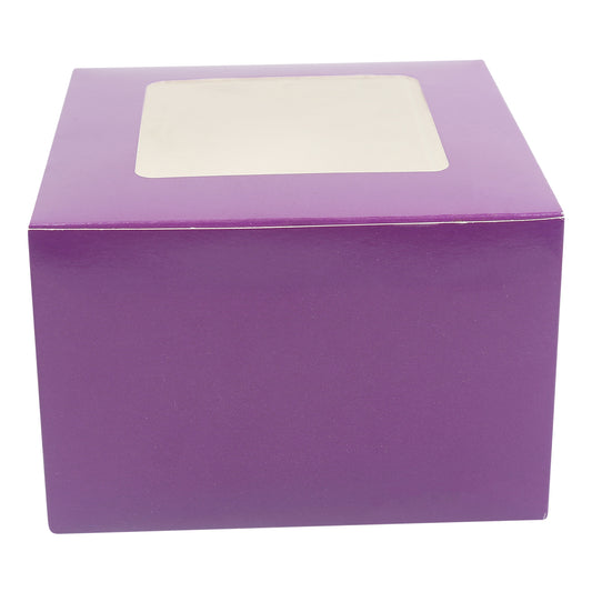 1/2 KG Cake Box - PURPLE