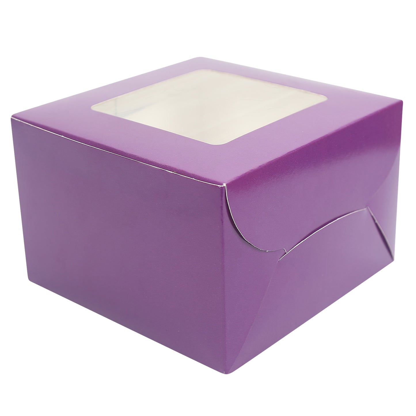 1/2 KG Cake Box - PURPLE