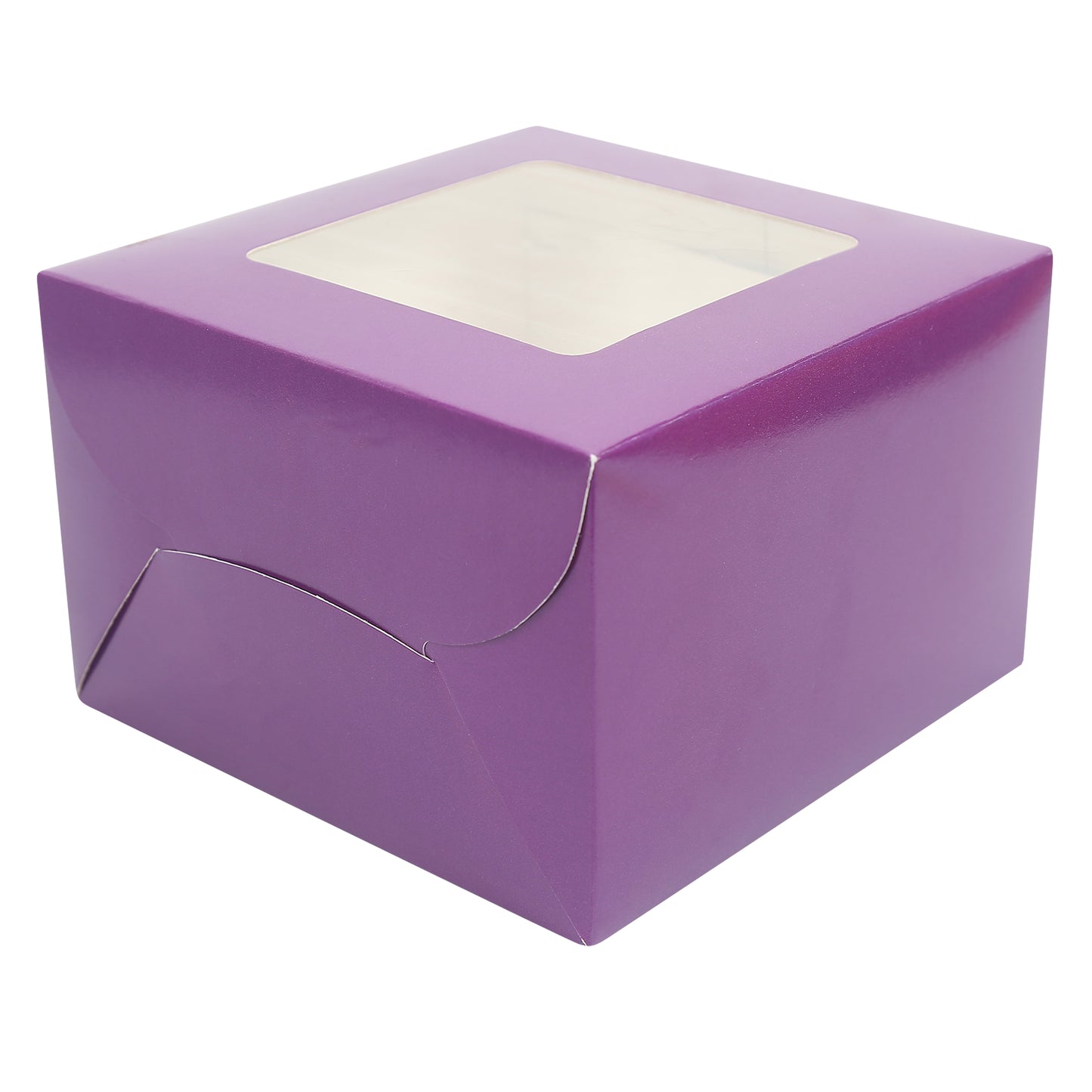 1/2 KG Cake Box - PURPLE