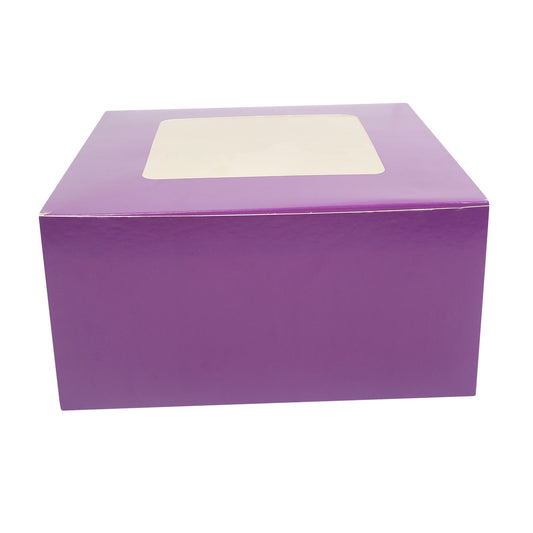 1 KG Cake Box - PURPLE