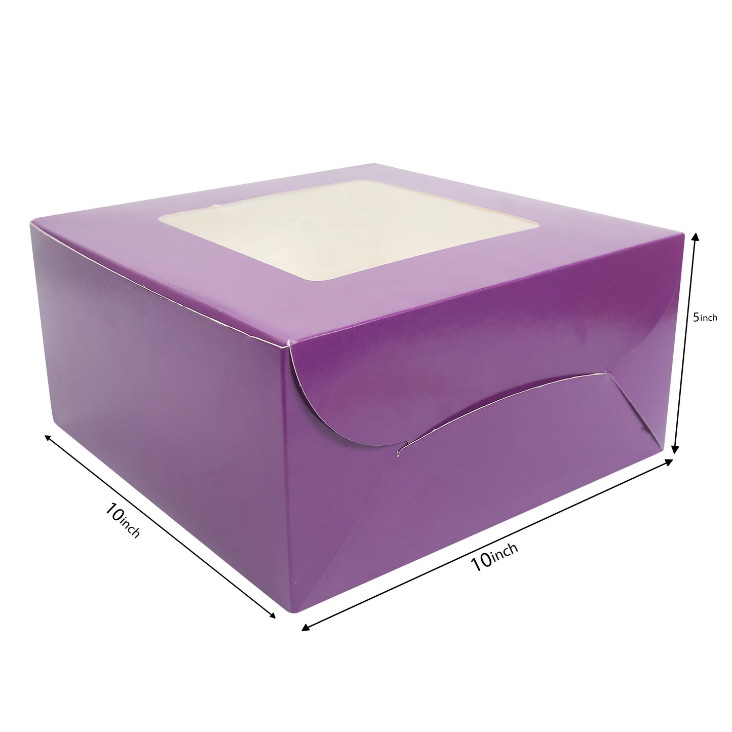 1 KG Cake Box - PURPLE