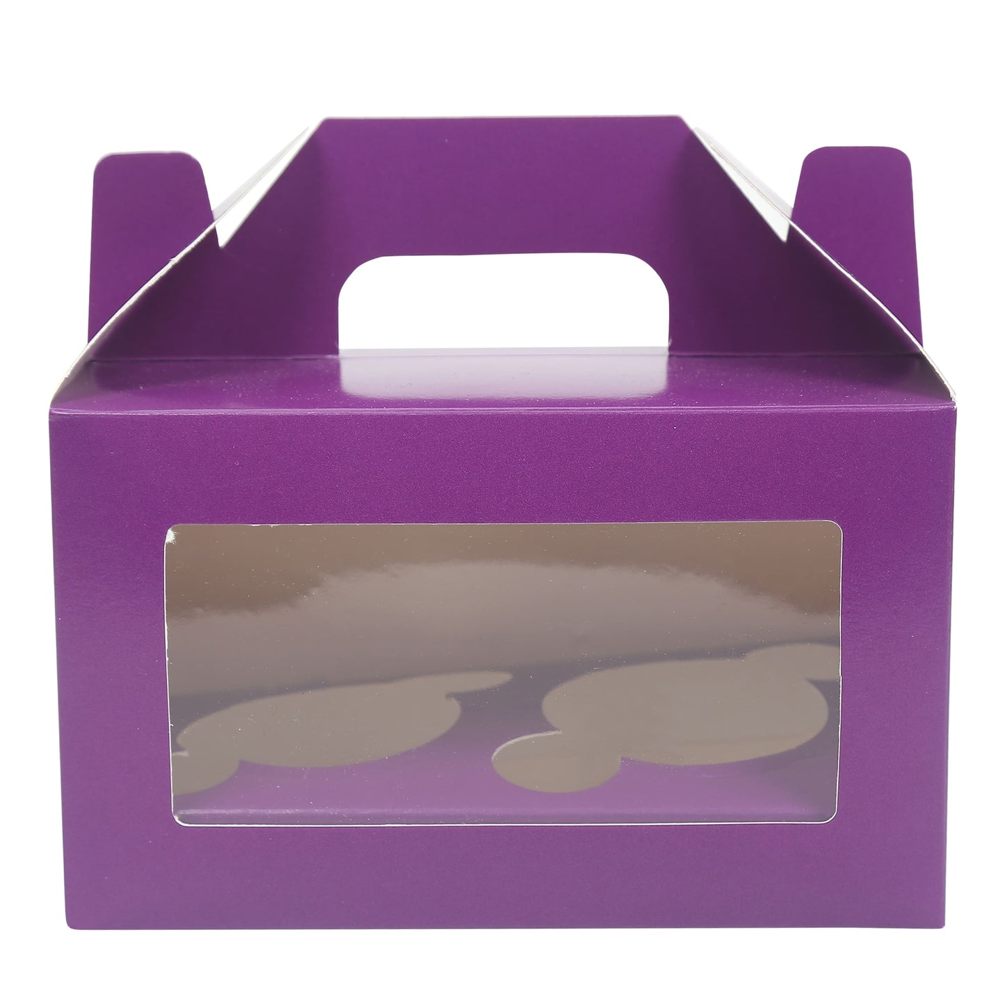 2 CupCake Box - PURPLE