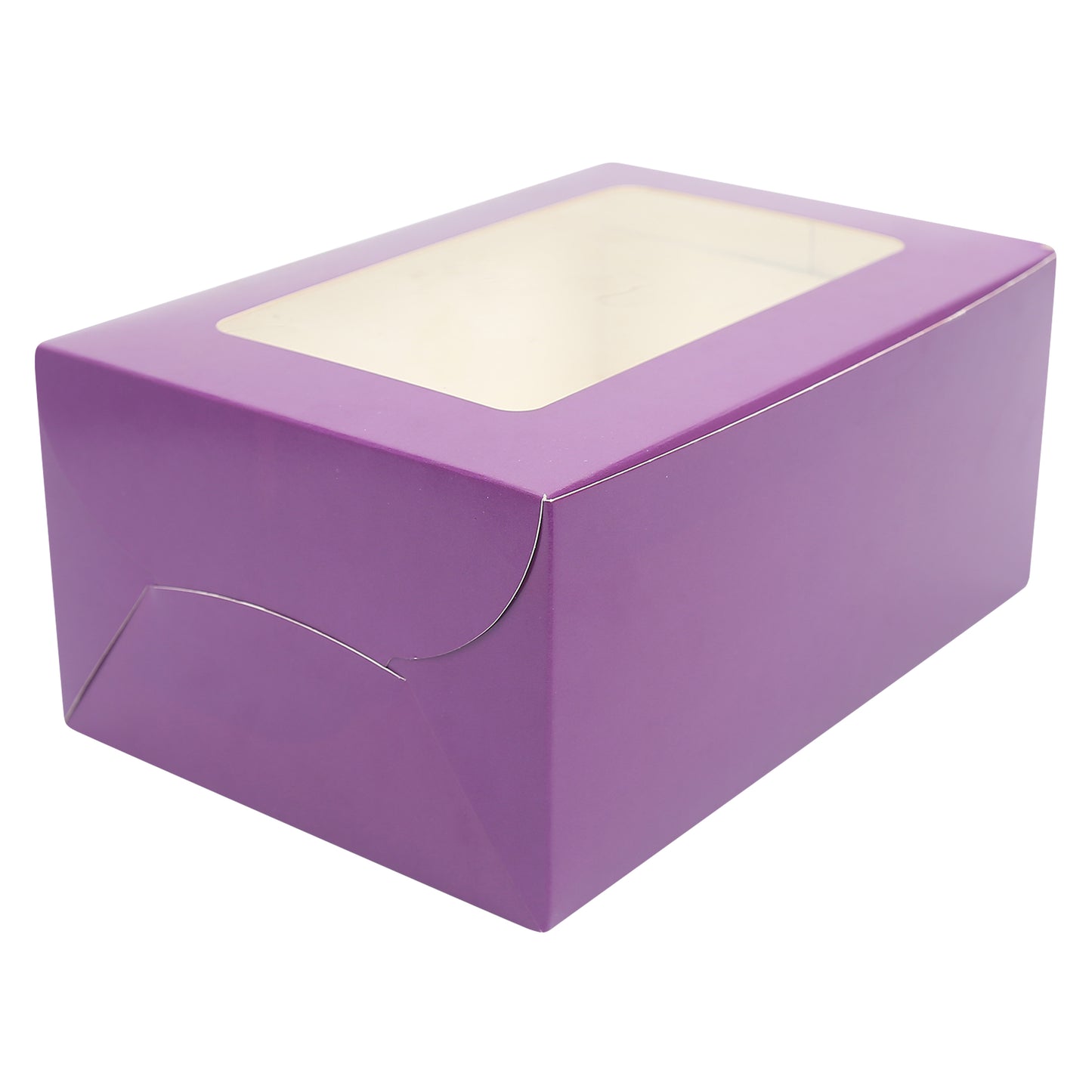 6 CupCake Box - PURPLE