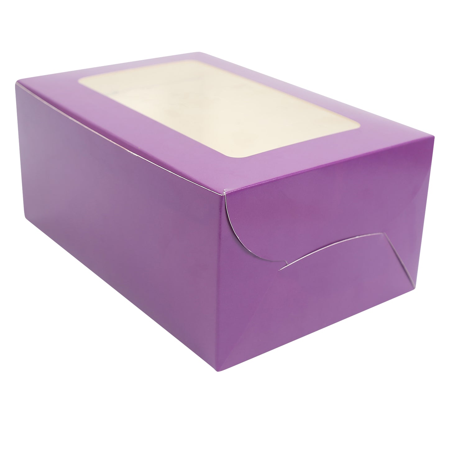 6 CupCake Box - PURPLE