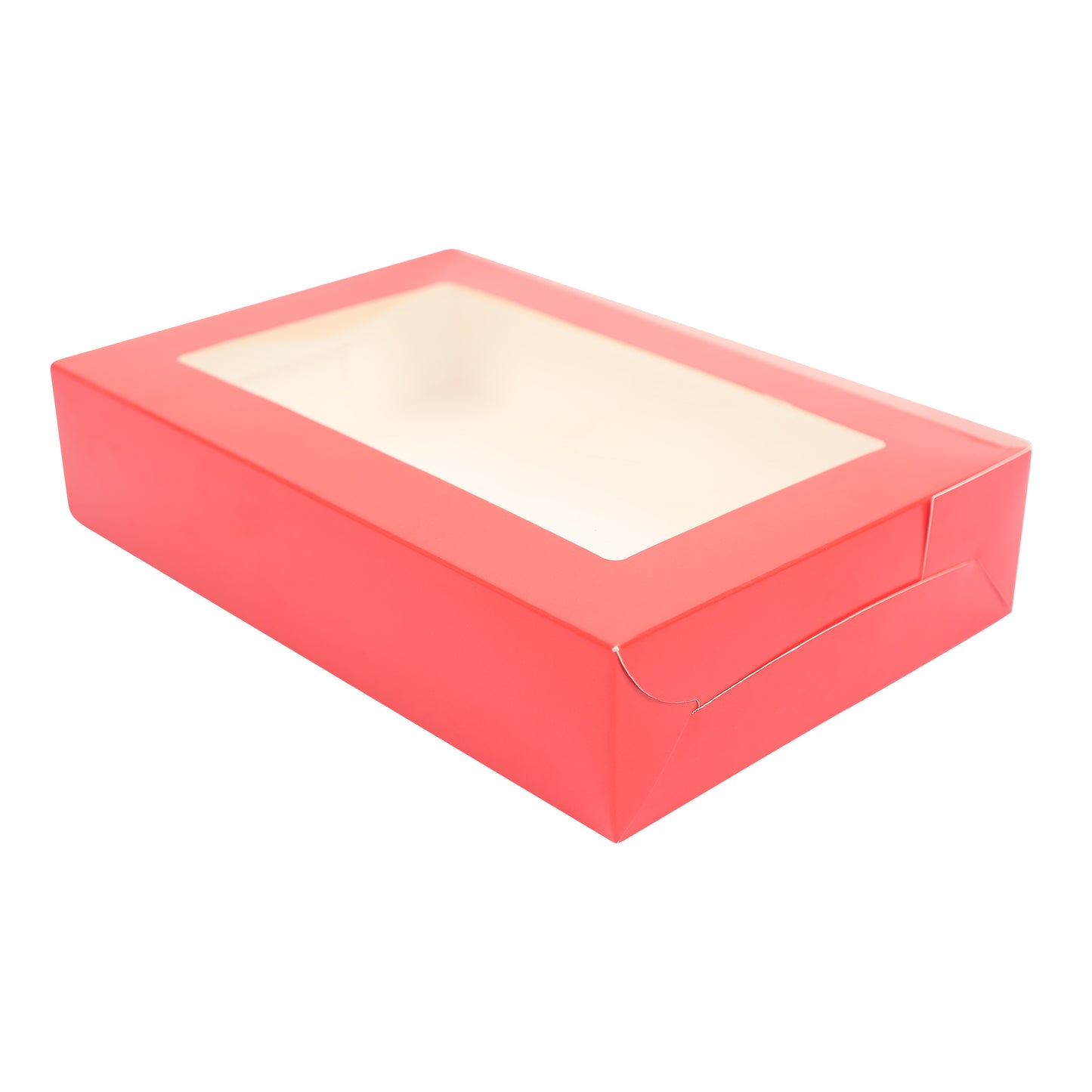 6 Brownie Box - RED