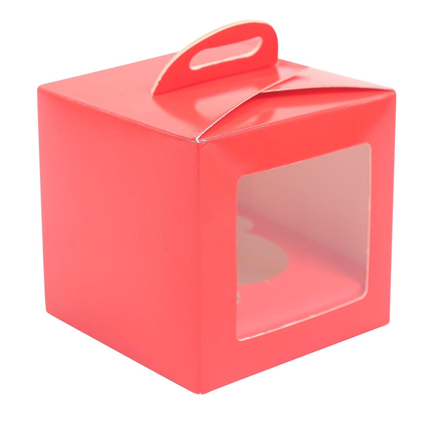 1 CupCake Box - RED