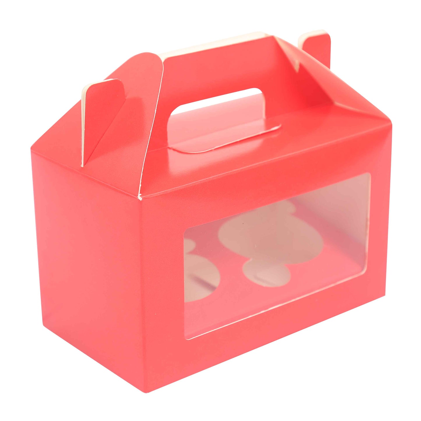 2 CupCake Box - RED