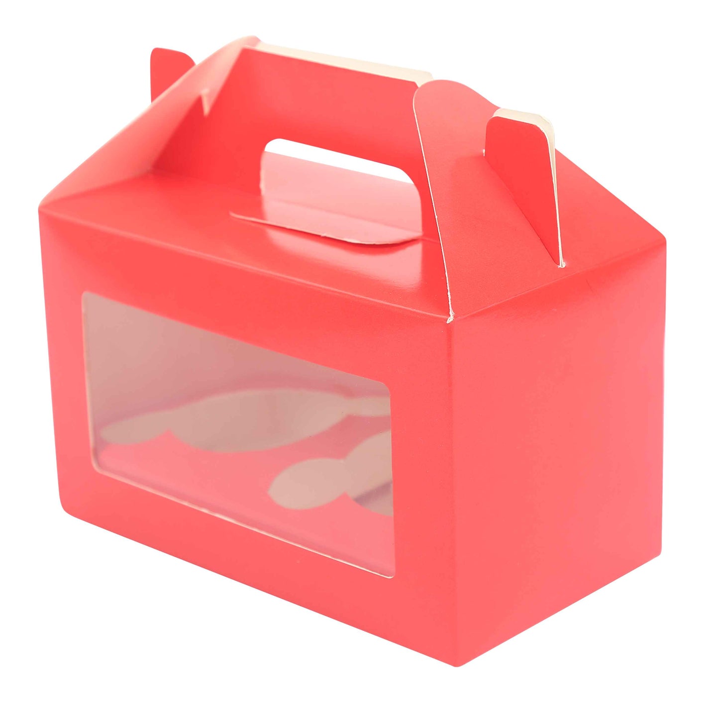 2 CupCake Box - RED