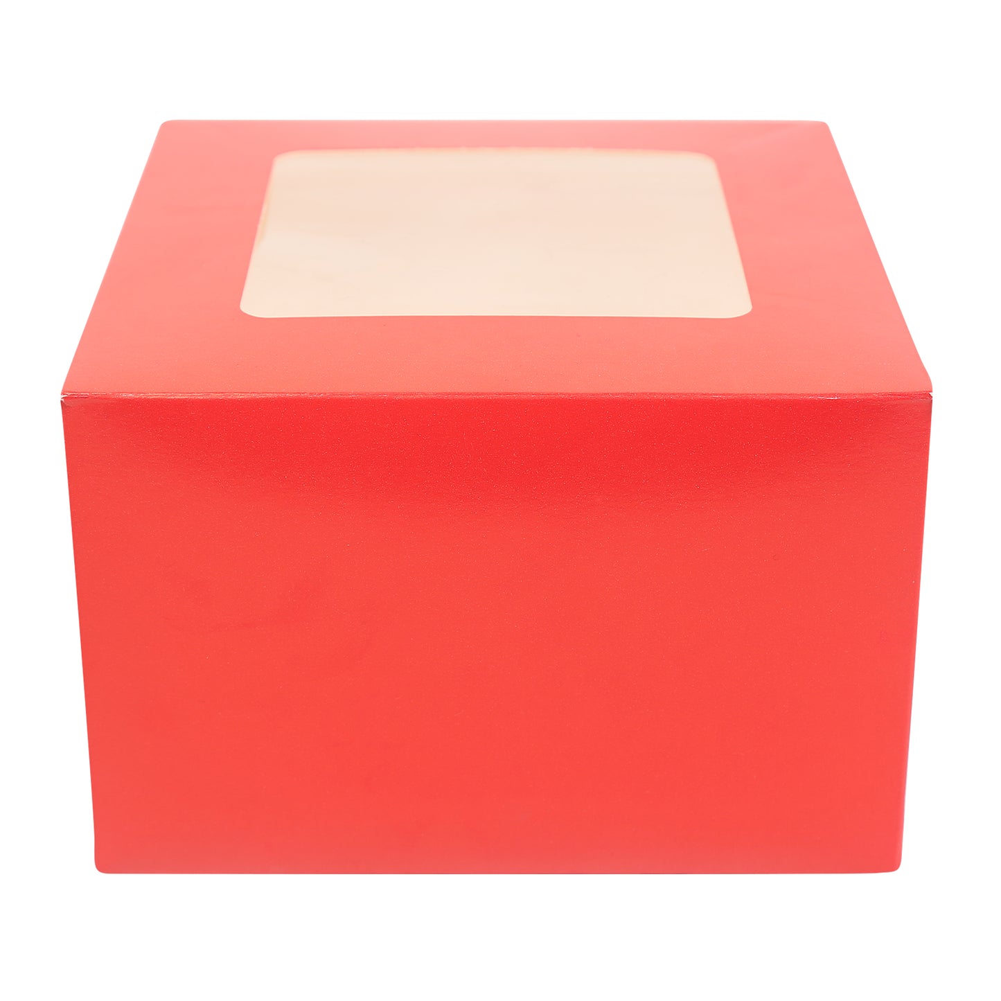 4 CupCake Box - RED