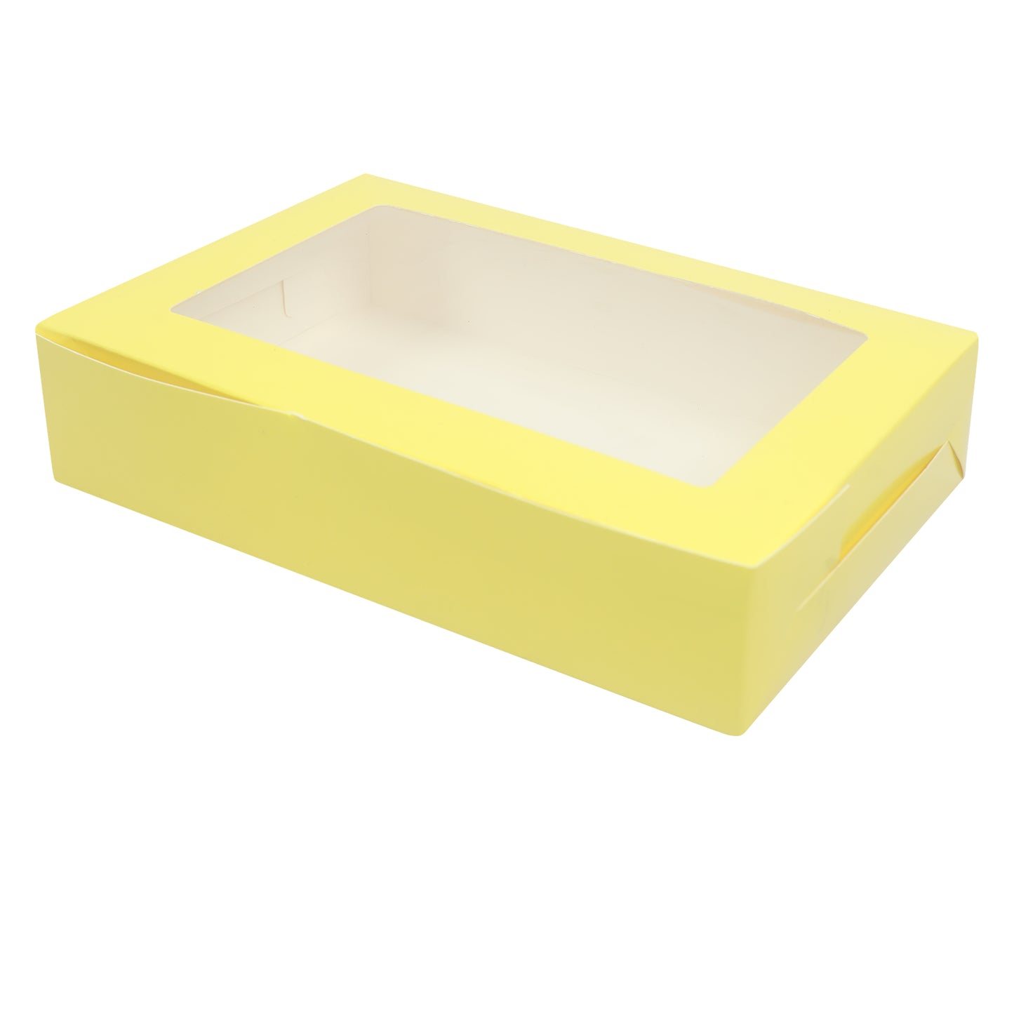 6 Brownie Box - YELLOW