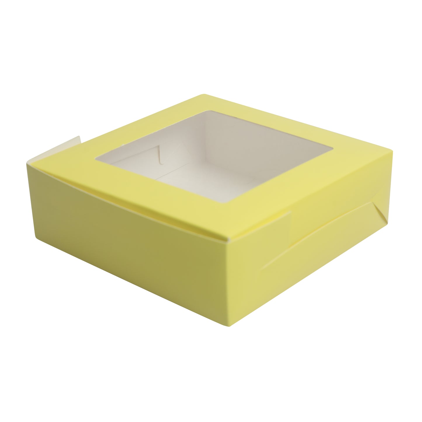 4 Brownie Box - YELLOW