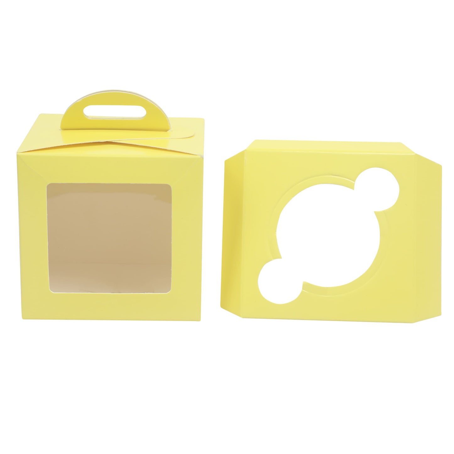 1 CupCake Box - YELLOW