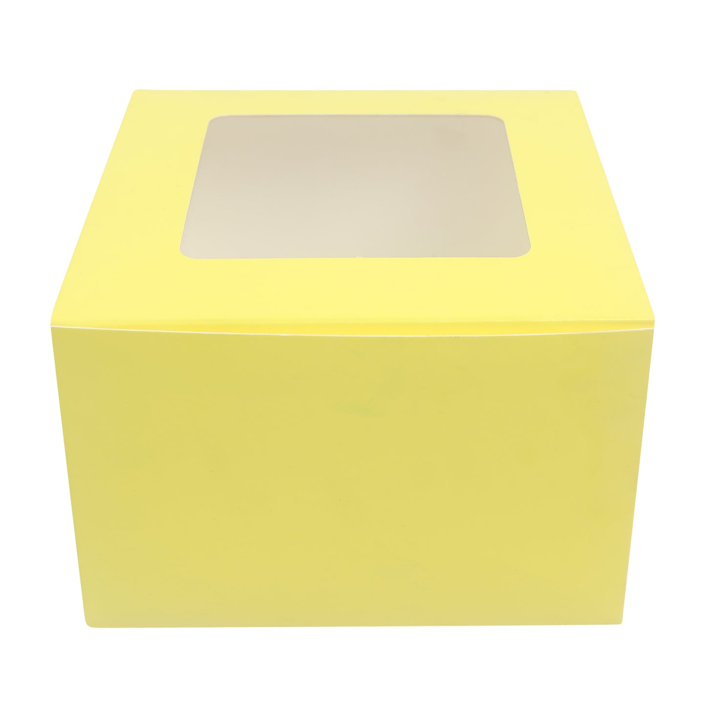 4 CupCake Box - YELLOW
