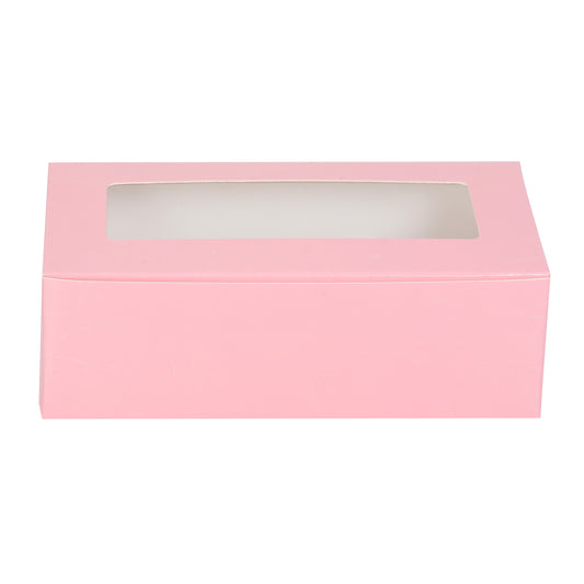 2 Brownie Box - PINK (3x6x2 inch)