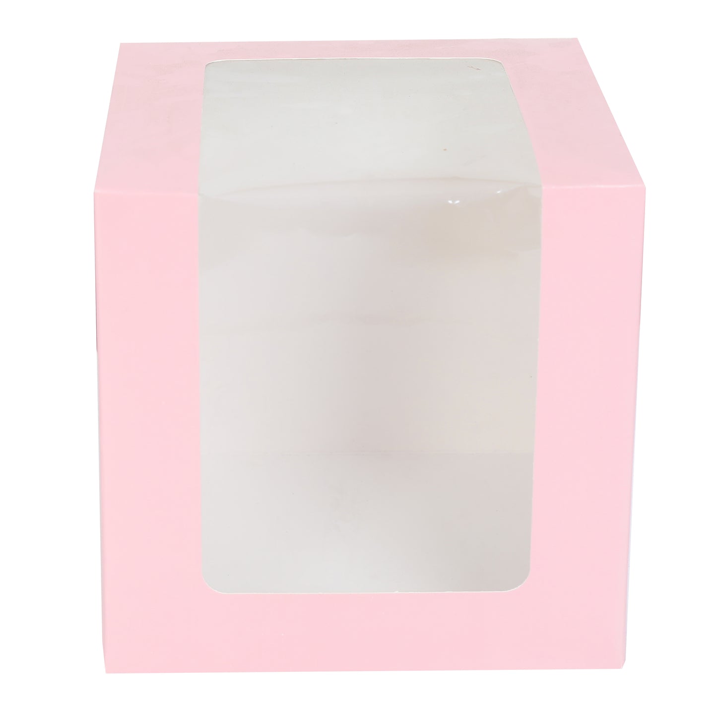 Tall Cake Box 10x10x8 inches- PINK