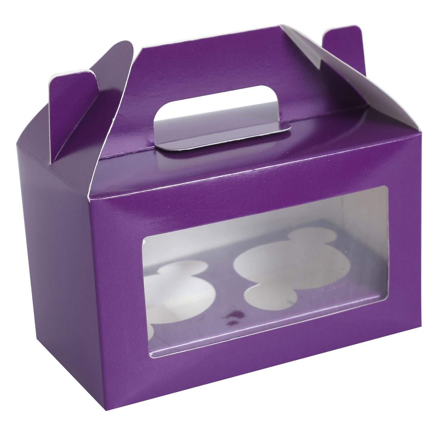 2 CupCake Box - PURPLE